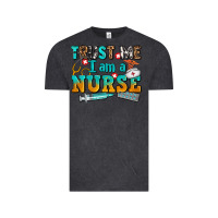 Vintage Black trust me i am a nurse Vintage Tee - AdoDesignShop