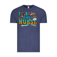 Vintage Denim trust me i am a nurse Vintage Tee - AdoDesignShop
