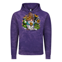 Cloud Purple gnomes sunflower cactus Vintage Hoodie - JahusDesignShop