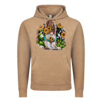 Gnomes Sunflower Cactus Vintage Hoodie | Teevron