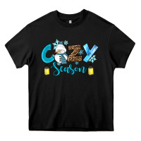 Black cozy season winter Heavy Core Tee - RanaPortraitStore