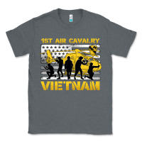 Charcoal Heather 1st air cavalry vietnam veteran Classic Tee - Jasminsmagicworld
