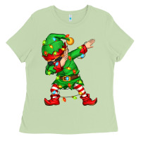 Matcha dabbing elf Ladies Tee - Zillion Design Studio