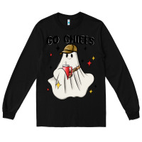 Black go chiefs boujee sports ghost stanley Long Sleeve Tee - MaliasSmallBusiness