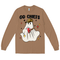 Toasted Coconut go chiefs boujee sports ghost stanley Long Sleeve Tee - MaliasSmallBusiness