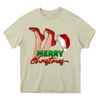 Mossy merry Christmas heels Heavy Core Tee - BarkalooDesign