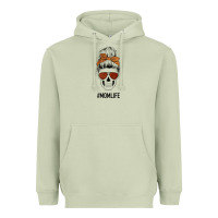 Matcha Glitter Western Patterned Mom Skull Heavyweight Hoodie - Bettercallsaul