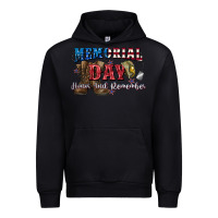 Black Memorial day honor ans remember Urban Hoodie - CowGirlArtShop