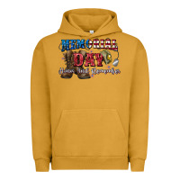 Pigment Peanut Butter Memorial day honor ans remember Urban Hoodie - CowGirlArtShop