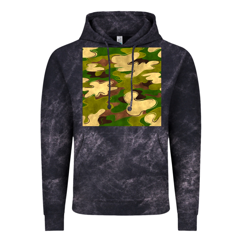 Camouflage Seamless Pattern Vintage Hoodie by BundleAndBundleShop | Teevron