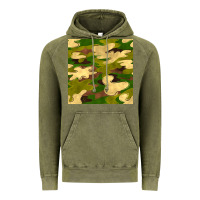 Vintage Olive camouflage seamless pattern Vintage Hoodie - BundleAndBundleShop
