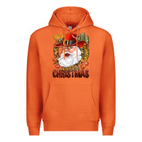 Carrot Cowboy Christas Santa Premium Hoodie - NancyCooperArtShop