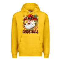 Lemon Cowboy Christas Santa Premium Hoodie - NancyCooperArtShop