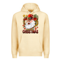 Pina Colada Cowboy Christas Santa Premium Hoodie - NancyCooperArtShop