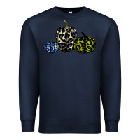 Navy pumpkin Premium Sweatshirt - Bettercallsaul