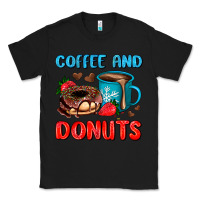 Black coffee and donuts Classic Tee - AdoDesignShop