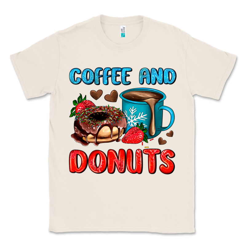 Coffee And Donuts Classic Tee by AdoDesignShop | Teevron