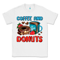 White coffee and donuts Classic Tee - AdoDesignShop