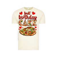 Best Birthday Cake Pizza Vintage Tee | Teevron