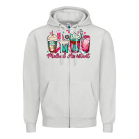 Dove Grey ma medical assistant coffee cups Zipper Hoodie - MaliasSmallBusiness