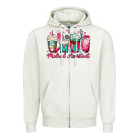 Oatmeal Heather ma medical assistant coffee cups Zipper Hoodie - MaliasSmallBusiness