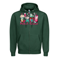 Sports Green ma medical assistant coffee cups Zipper Hoodie - MaliasSmallBusiness