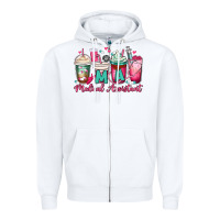 White ma medical assistant coffee cups Zipper Hoodie - MaliasSmallBusiness