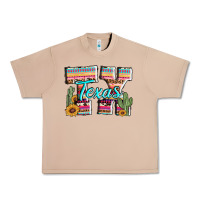 Burro texas tx aztec cactus leopard Urban Heavy Tee - AdoDesignShop