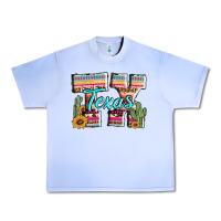 Grape Ice texas tx aztec cactus leopard Urban Heavy Tee - AdoDesignShop