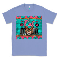 Colony Blue Western Bengal Cat Mom Classic Tee - LillyAllenDesigns