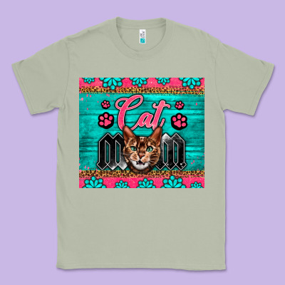 Western Bengal Cat Mom Classic Tee Designed By Lillyallendesigns