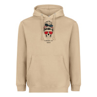 Mushroom Glitter American Flag Patterned American Mom Skull Heavyweight Hoodie - Bettercallsaul