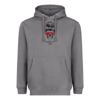 Storm Glitter American Flag Patterned American Mom Skull Heavyweight Hoodie - Bettercallsaul