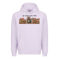 Lilac life is better with a pittie Premium Hoodie - JahusDesignShop