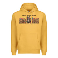 Mustard life is better with a pittie Premium Hoodie - JahusDesignShop