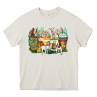 Goats Coffee Cups Heavy Core Tee | Teevron