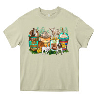 Mossy goats coffee cups Heavy Core Tee - Zillion Design Studio