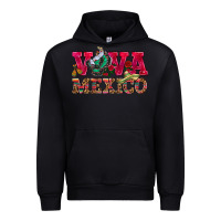 Black Viva Mexico Urban Hoodie - HowdyJamesFarm