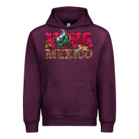 Mauve Wine Viva Mexico Urban Hoodie - HowdyJamesFarm