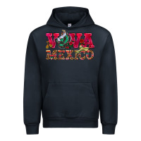 Navy Viva Mexico Urban Hoodie - HowdyJamesFarm