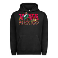 Pigment Black Viva Mexico Urban Hoodie - HowdyJamesFarm