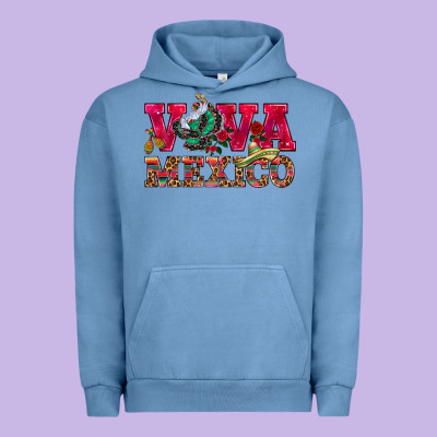 Viva Mexico Urban Hoodie Designed By Howdyjamesfarm