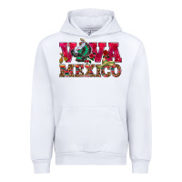 White Viva Mexico Urban Hoodie - HowdyJamesFarm