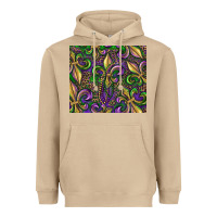 Mushroom mardi gras fleur de lis Heavyweight Hoodie - RanaPortraitStore