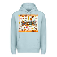 Blue Mist teacher fall Premium Hoodie - NancyCooperArtShop