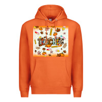 Carrot teacher fall Premium Hoodie - NancyCooperArtShop