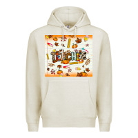 Oatmeal Heather teacher fall Premium Hoodie - NancyCooperArtShop