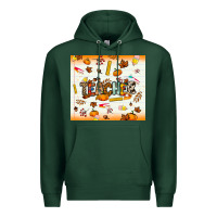 Sports Green teacher fall Premium Hoodie - NancyCooperArtShop