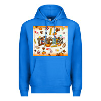 True Royal teacher fall Premium Hoodie - NancyCooperArtShop