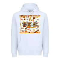 White teacher fall Premium Hoodie - NancyCooperArtShop